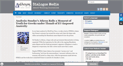 Desktop Screenshot of dialogosmedia.org